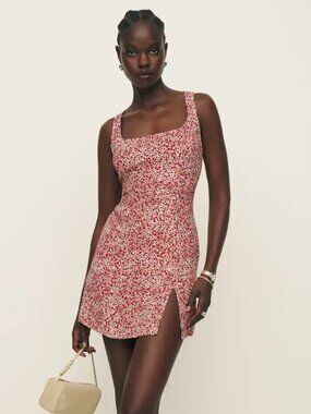 Reformation Noha Dress La Vie En Rose - Size 8